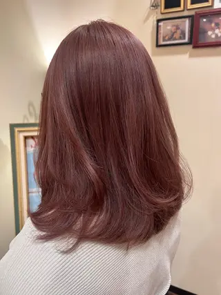 セミロング hair&space velon所属・韓国スタイル🫧 サーシャのヘアスタイル