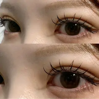 マツエク・マツパ LULU eye lash mikiのマツエク・マツパデザイン