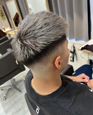 ショート カラー メンズ 💈men's💈 satoru中目黒のヘアスタイル