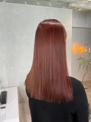 ロング 髪質改善&艶カラー/ ほんだあみ (♡)のヘアスタイル