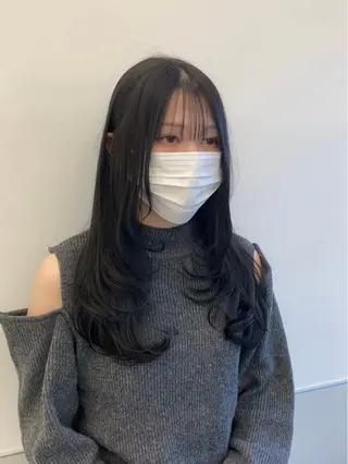ロング 韓国ヘア🇰🇷 スズキのヘアスタイル