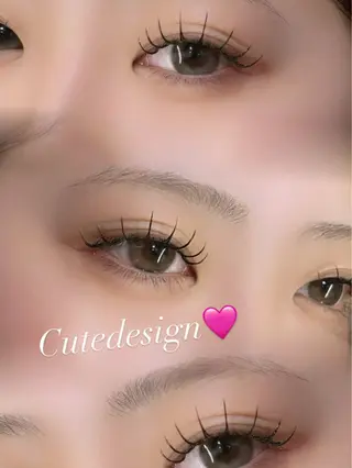 マツエク・マツパ fein. nodoka✮のマツエク・マツパデザイン