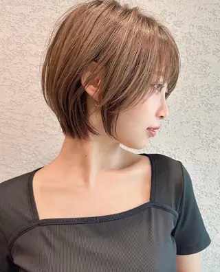 ショート 似合わせカラーの達人 ダブルカラー/森栄範のヘアスタイル