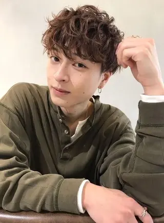パーマ メンズ minami ♡のヘアスタイル