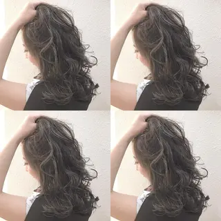 セミロング カラー HIRO. ★のヘアスタイル