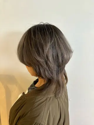 ミディアム ユリナ /Chlori淡路店のヘアスタイル