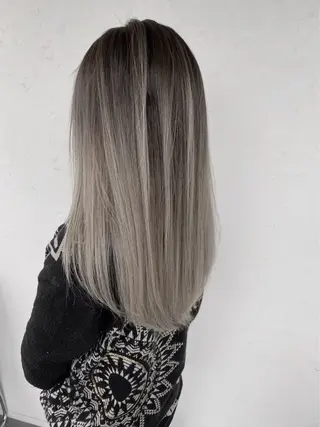 ロング カラー hair studio Zen【ヘアー　スタジオ　ゼン】所属・京都駅/透明感カラー 🖤sakiのヘアスタイル