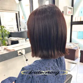 ミディアム Endearing 銀座/レイヤーカットのヘアスタイル