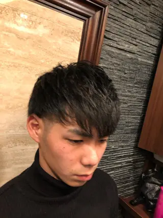 ミディアム ⚜️三代 洸⚜️のヘアスタイル