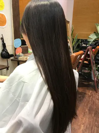 ロング 木村 瞬のヘアスタイル