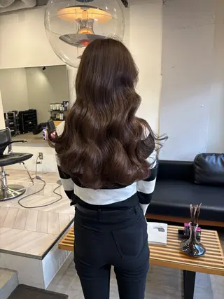 カラー 熊取谷 茉那のヘアスタイル