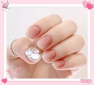 ネイル ラベンダー💖日暮里 ルル💖ネイルのネイルデザイン