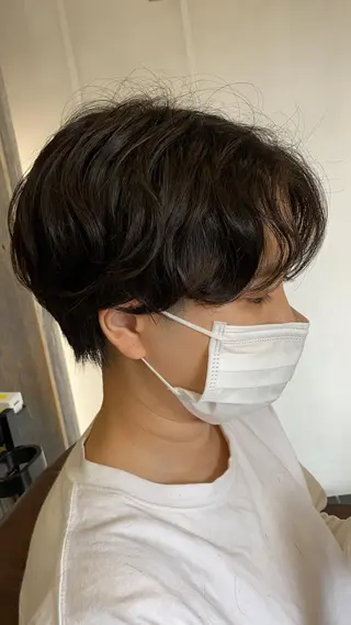 ショート パーマ 🟢NEGi🟣 🫧髪質改善のヘアスタイル