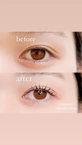 マツエク・マツパ eyelash Lumièreのマツエク・マツパデザイン
