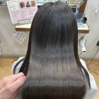 カラー ロング 無料モデル募集中🫧 田村 羽夏のヘアスタイル