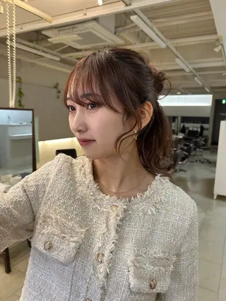 ロング nina🤎/ 似合わせカットのヘアスタイル