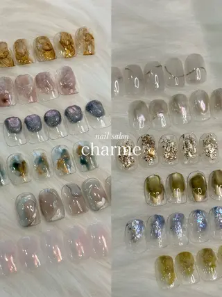 ネイル charme nailのネイルデザイン