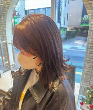 ミディアム MuseeduArt juriのヘアスタイル