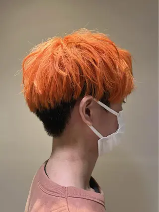 カラー メンズ カットモデル様 募集中のヘアスタイル
