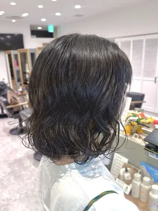 パーマ 🎀透明感ツヤカラー 🎀uRiのヘアスタイル