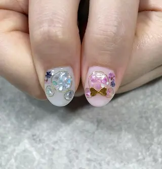 ネイル 東 千夏のネイルデザイン