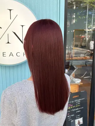 ロング カラー 髙木 優人のヘアスタイル