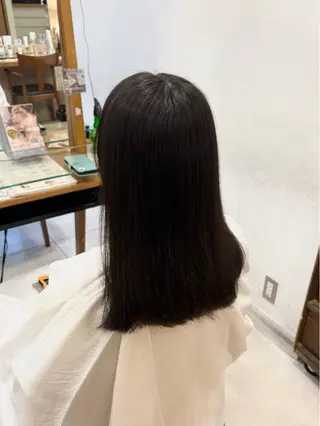 セミロング 🐈‍⬛なおカラーモ デル様募集中🎀のヘアスタイル