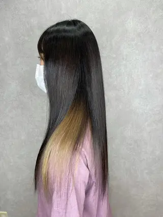 ロング 杉田 一浩のヘアスタイル