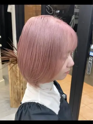 ショート カラー EARTH石巻店 尾形  裕のヘアスタイル
