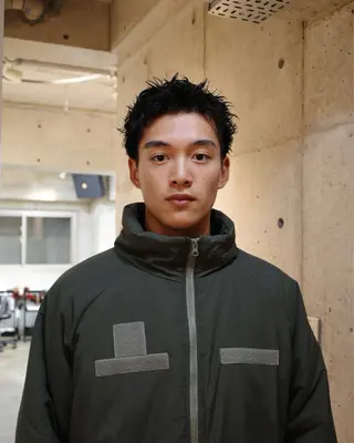 ショート パーマ 宮崎 恵多のヘアスタイル