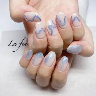 カラー ネイル La feeのネイルデザイン