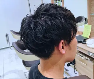 パーマ メンズ 🌟メンズカット🌟 内田祥太のヘアスタイル