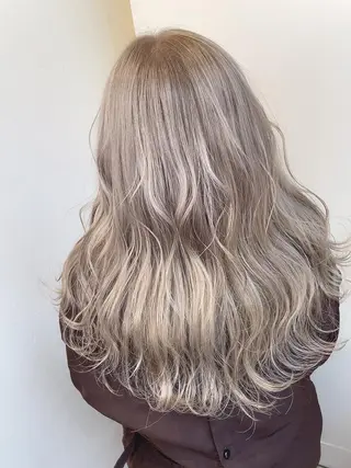 ロング レイヤー/ハッシュ 渋谷/サッタのヘアスタイル
