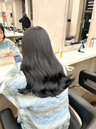 カラー 🪞official THREE 横浜🎀のヘアスタイル