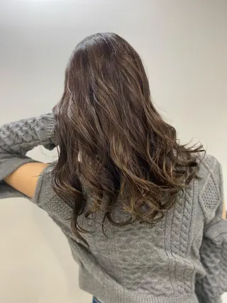 ロング カラー opus 店長大和 レイヤー/赤み消しのヘアスタイル
