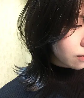 ミディアム 🗝髪質改善×カット 🪄Ji_yeongのヘアスタイル