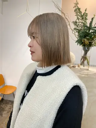 ショート カラー Terve.竹内 視咲のヘアスタイル