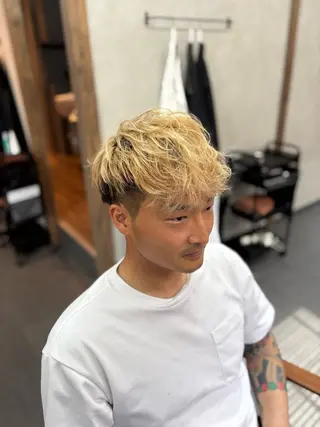 ショート メンズ メンズサロン Aso bee 桑原 剛志のヘアスタイル