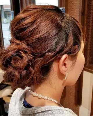 ヘアアレンジ 高口 雅のヘアスタイル