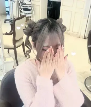 ロング ヘアメ/お呼ばれﾍｱ /横浜/nozomiのヘアスタイル