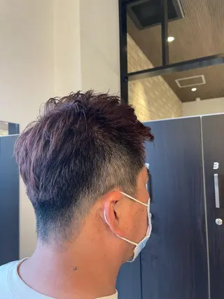 カラー メンズ 中村 誠也のヘアスタイル