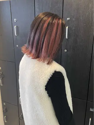 カラー ブリーチカラー特化 ✨️永井諒のヘアスタイル