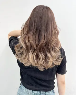 セミロング 【公式】amble luxe 中野のヘアスタイル