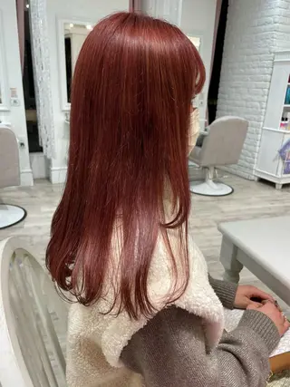 カラー ヘアアレンジ/ 暖色🩵hazukiのヘアスタイル