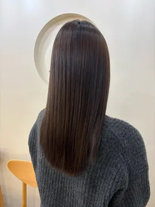 ロング LoRE🎀塩崎莉子 縮毛矯正/ブリーチのヘアスタイル