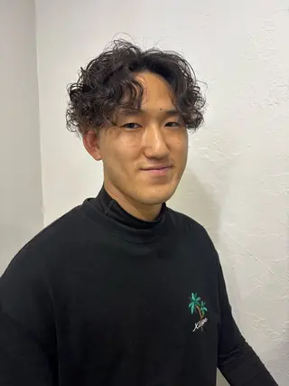 パーマ メンズ 【NARVIS】 菅田愛華のヘアスタイル