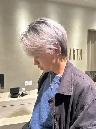 メンズ 倉科夏奈 カラー/エクステのヘアスタイル