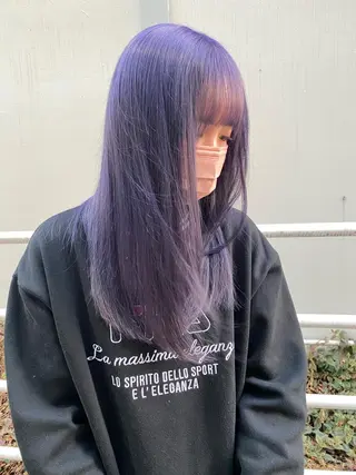 ロング fand AKANE のヘアスタイル