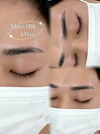 メンズ アイブロウ 韓国まつげ🩶美眉 /AYANEのマツエク・マツパデザイン