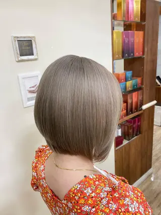 カラー SALOWIN栄 高須大貴のヘアスタイル